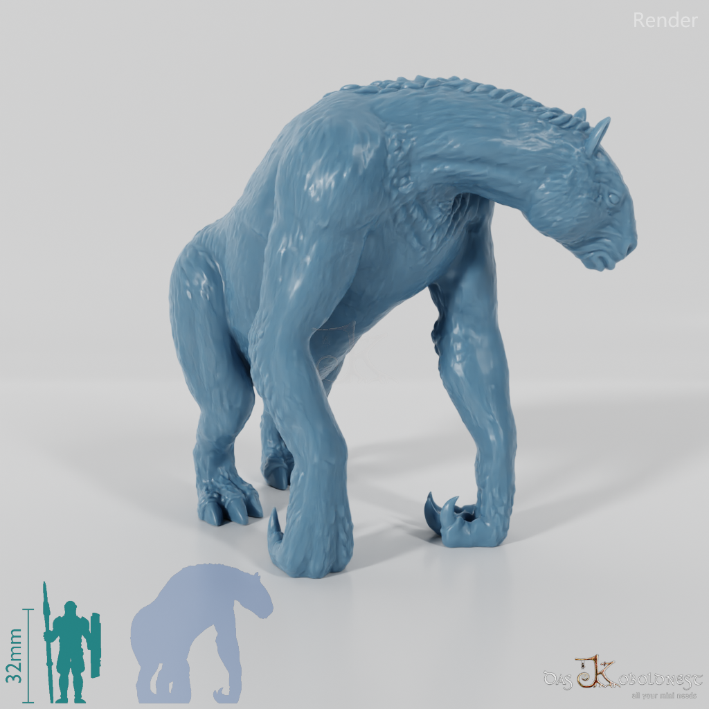 Chalicotherium 01 - StoneAxe Miniatures