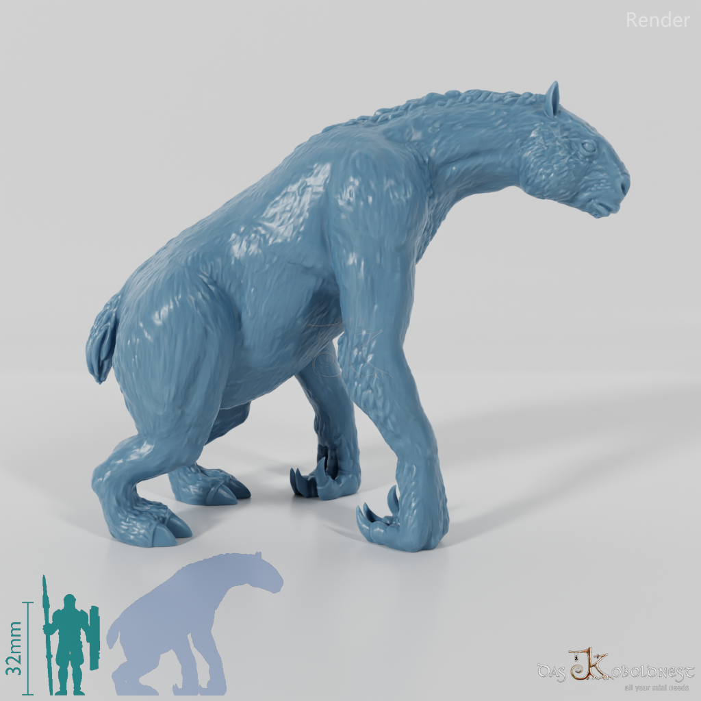 Chalicotherium 02 - StoneAxe Miniatures