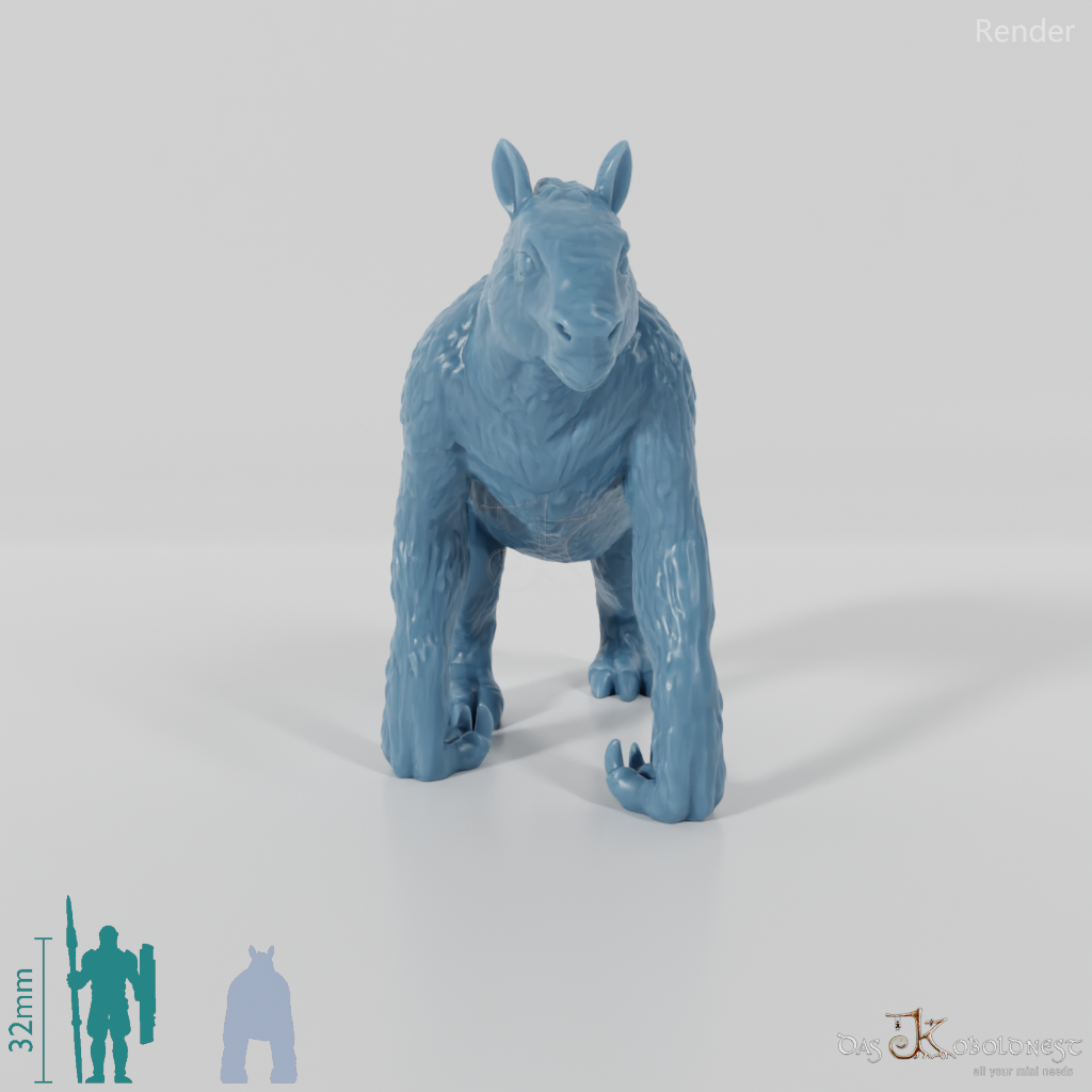 Chalicotherium 03 (Jungtier) - StoneAxe Miniatures