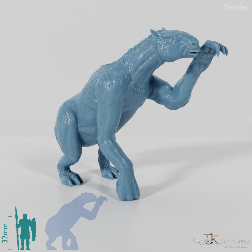 Chalicotherium 04 - StoneAxe Miniatures