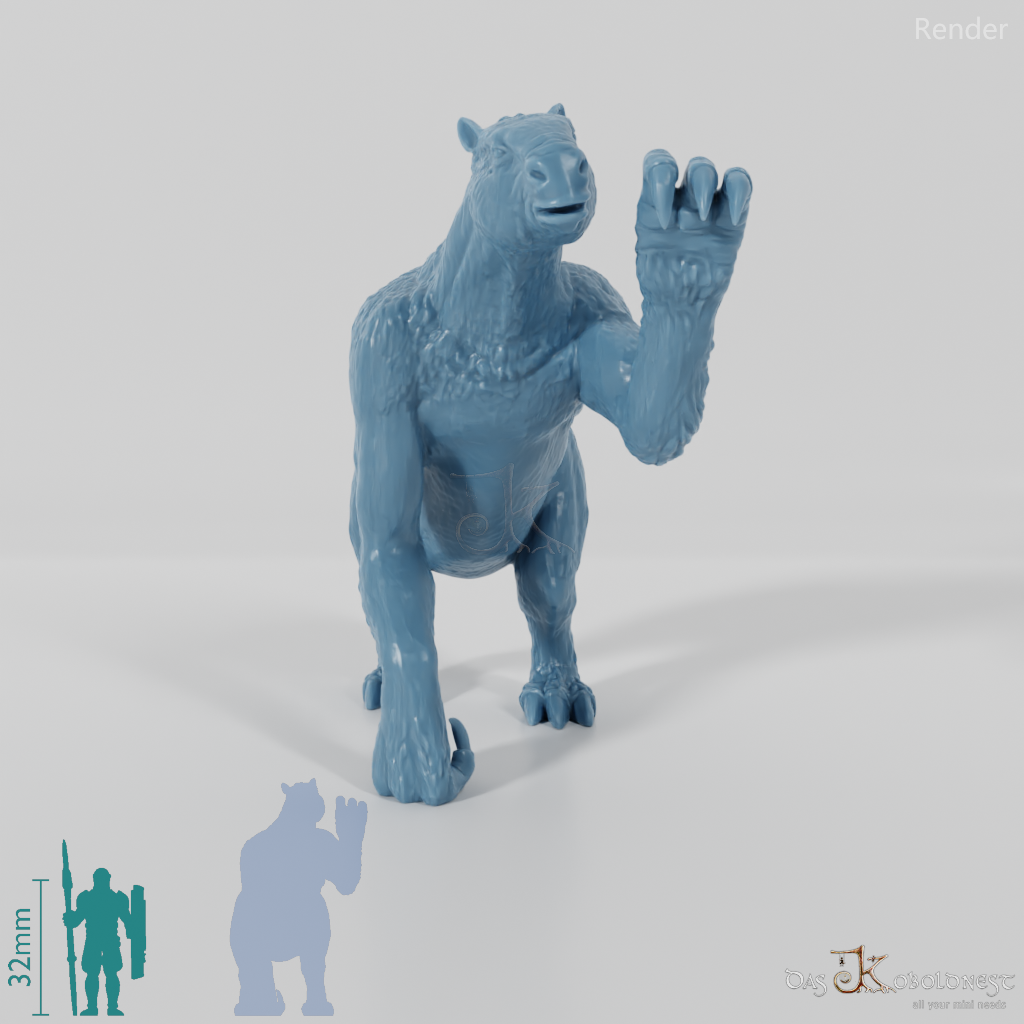 Chalicotherium 04 - StoneAxe Miniatures