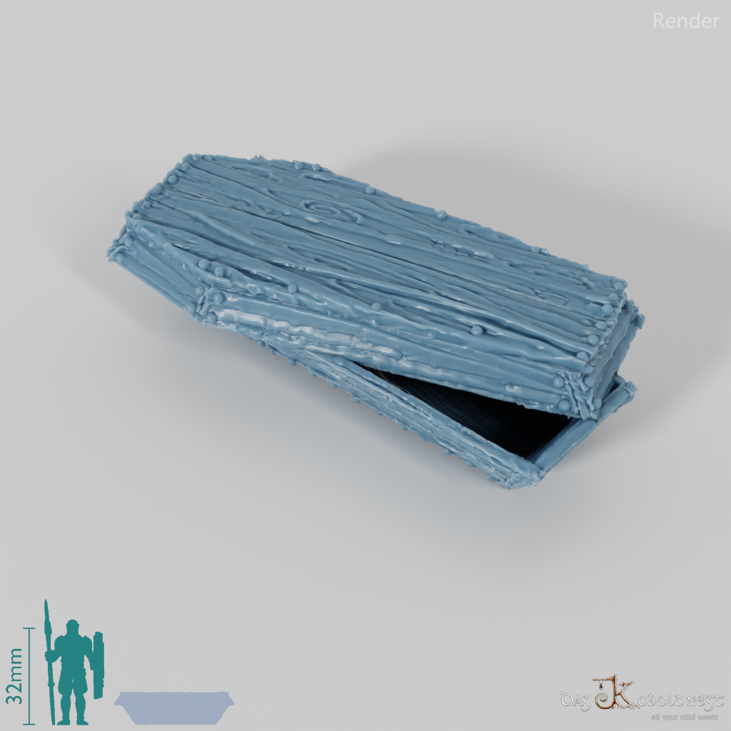 Sarg - Grober Holzsarg A2