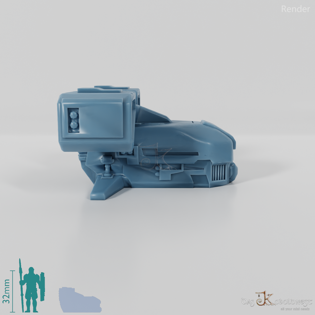 Gun drone
