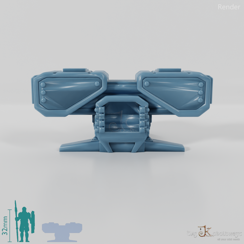 Gun drone