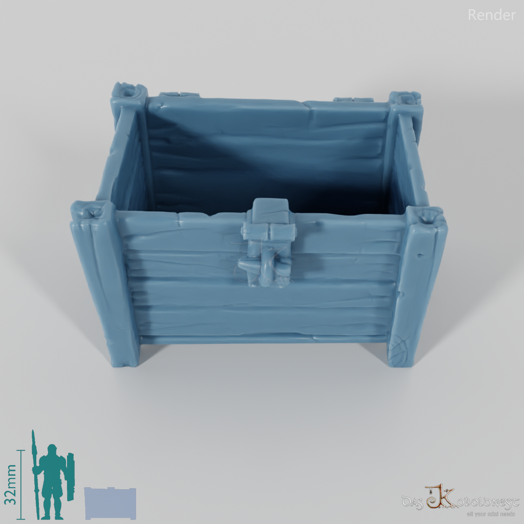 Crate - Large empty transport crate