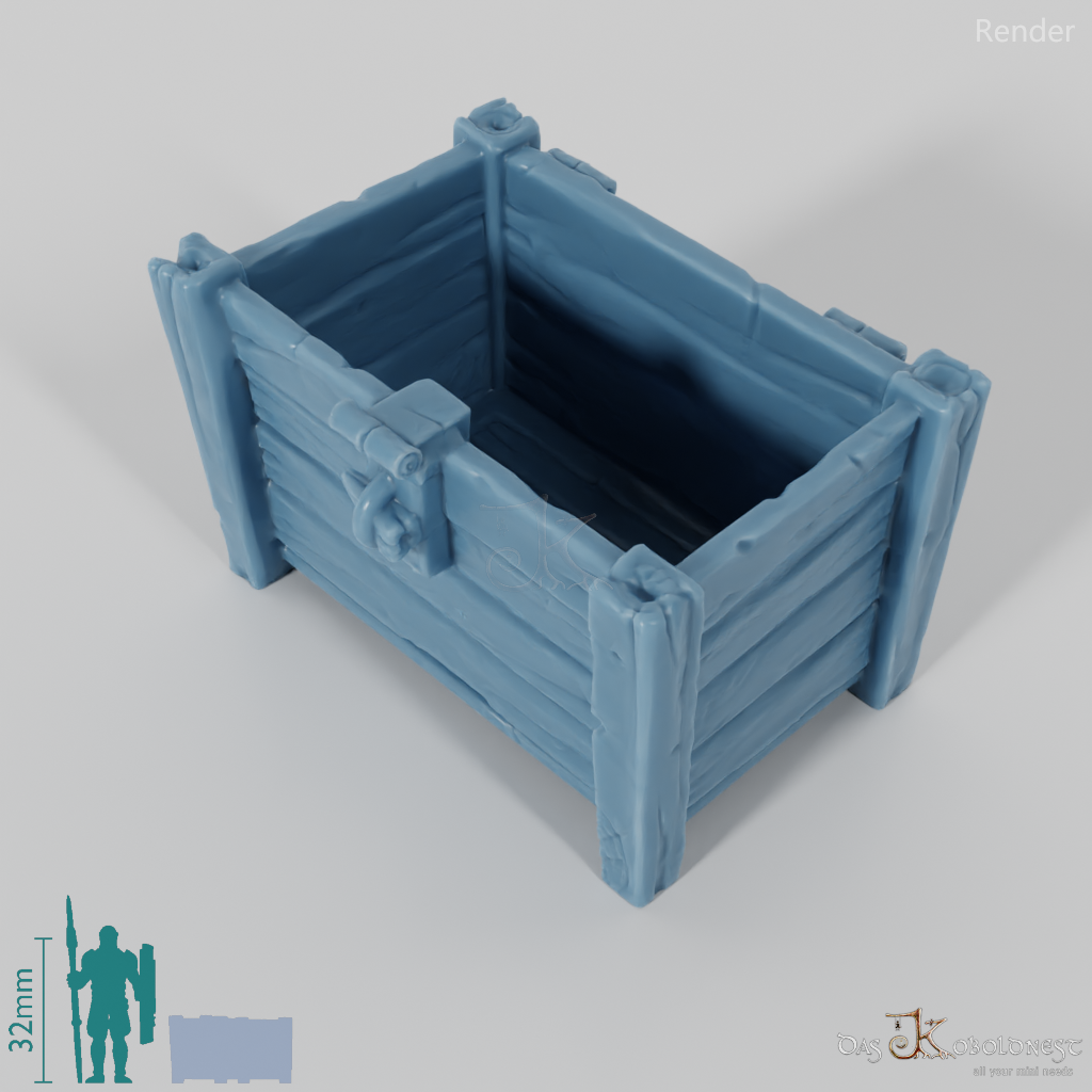 Crate - Large empty transport crate