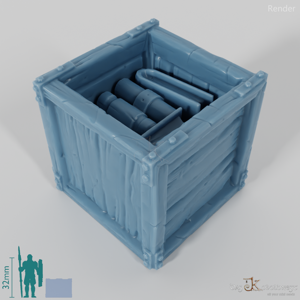 Box - transport box with books 02