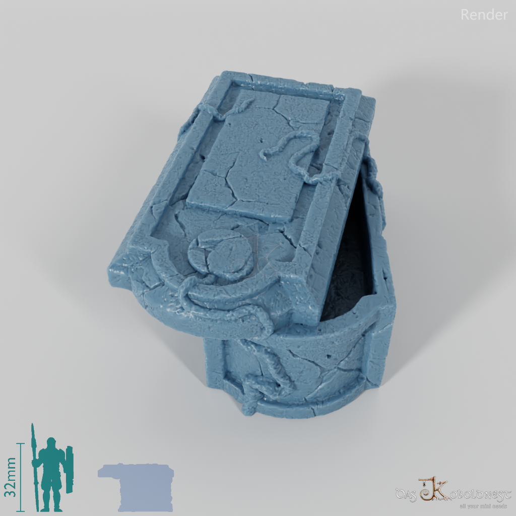 Tomb - Weathered Tomb 1 - Open