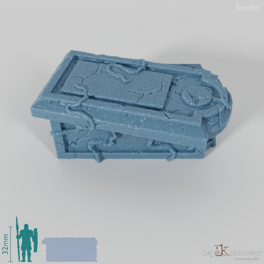 Tomb - Weathered Tomb 1 - Open