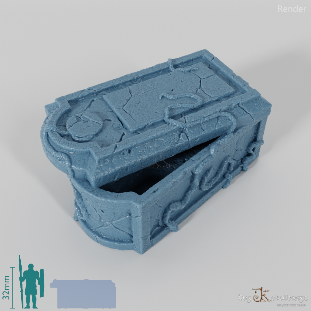 Tomb - Weathered Tomb 1 - Open