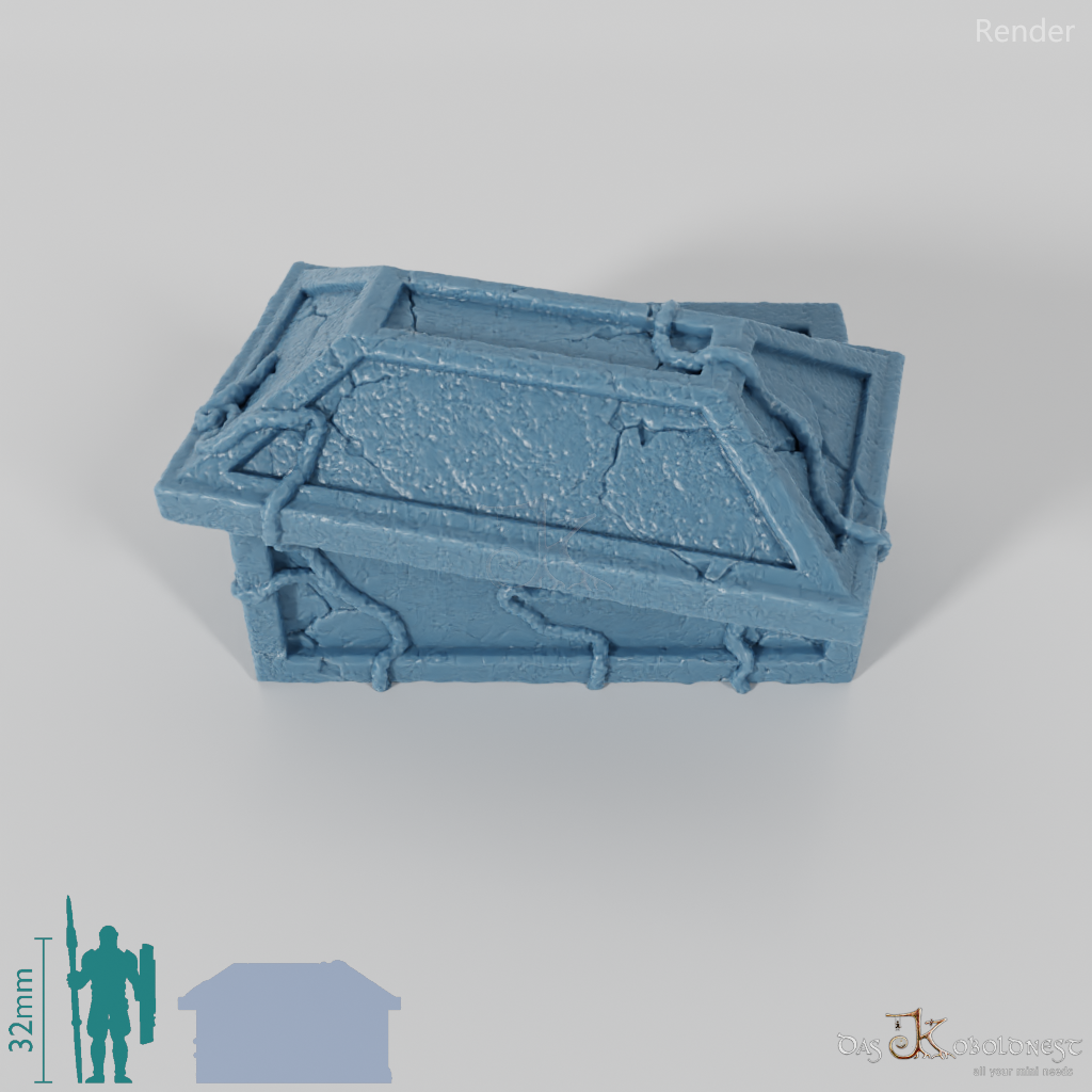 Tomb - Weathered Tomb 2 - Open