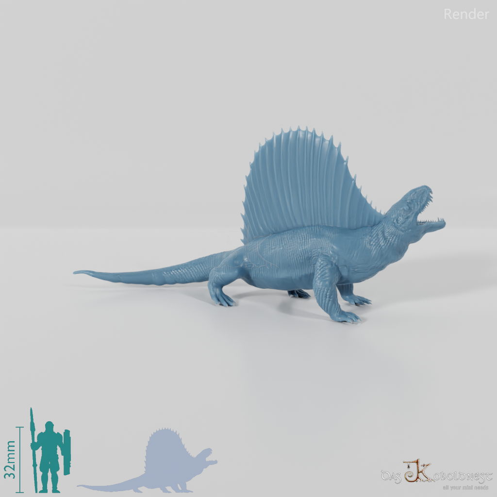 Dimetrodon angelensis 02 - JJP