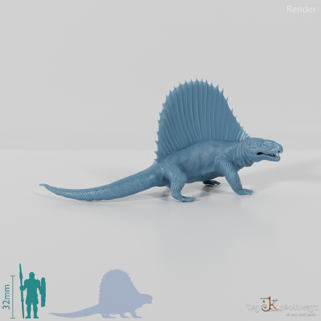 Dimetrodon angelensis 03 - JJP