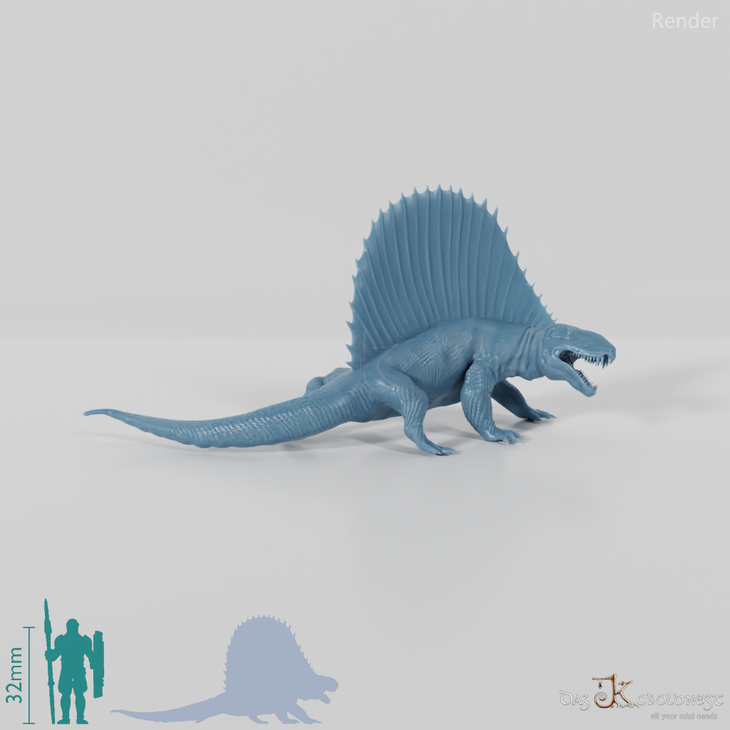 Dimetrodon angelensis 04 - JJP