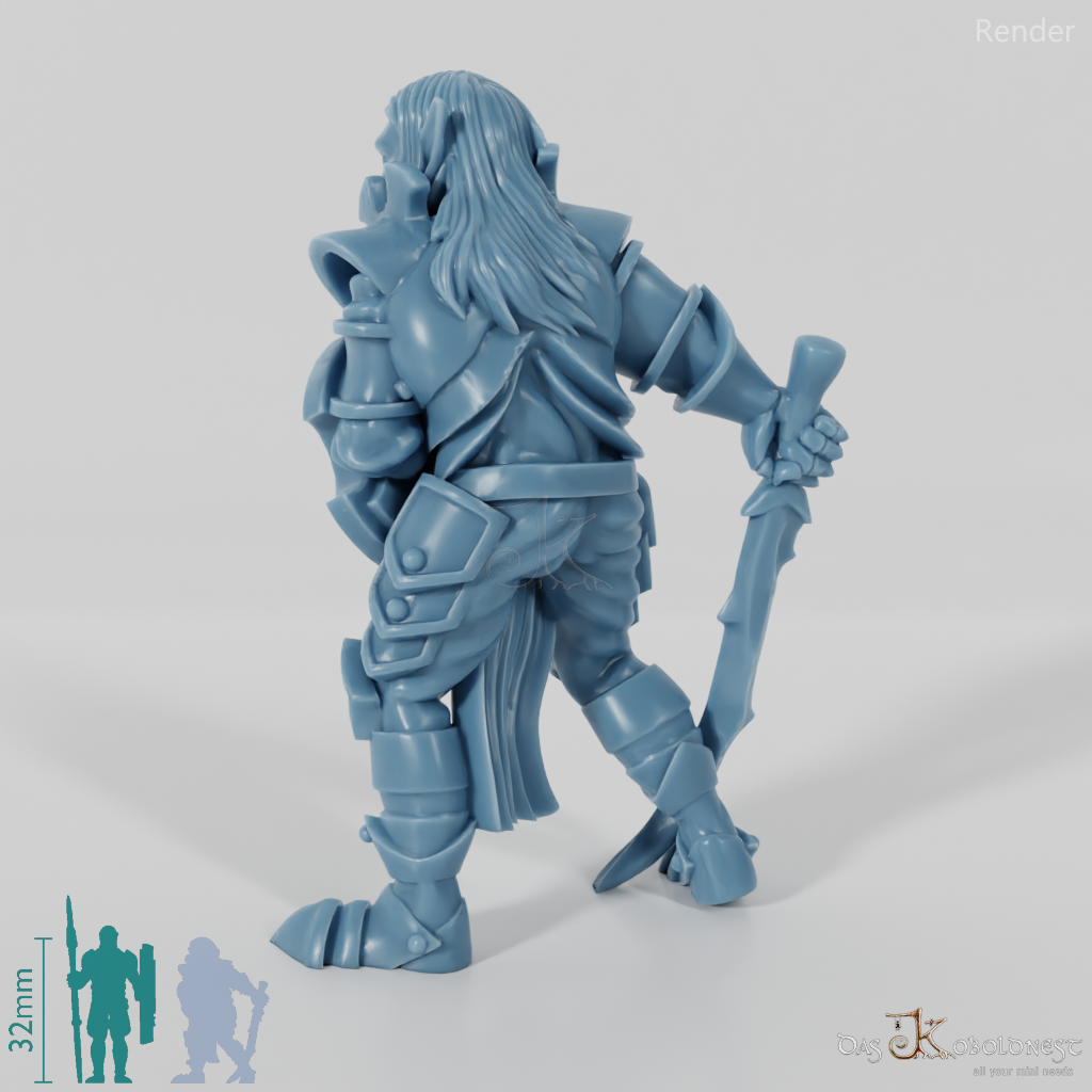 Dark elf warrior