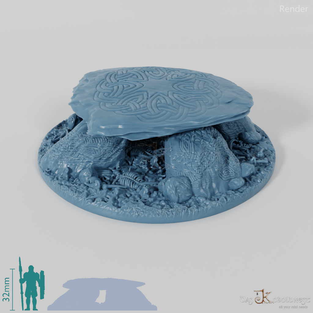 Kleiner Ritualkreis des Tiefenwalds - Zentraler Ritualstein