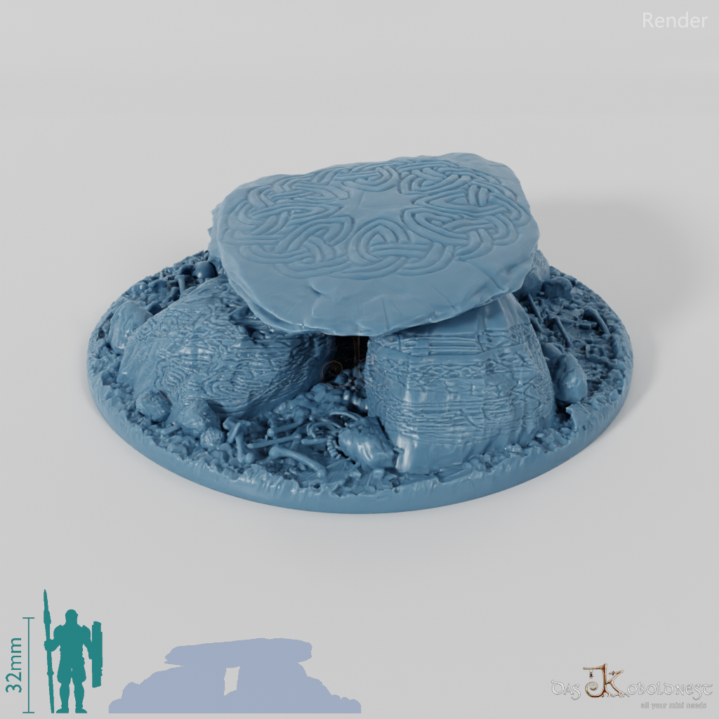 Kleiner Ritualkreis des Tiefenwalds - Zentraler Ritualstein