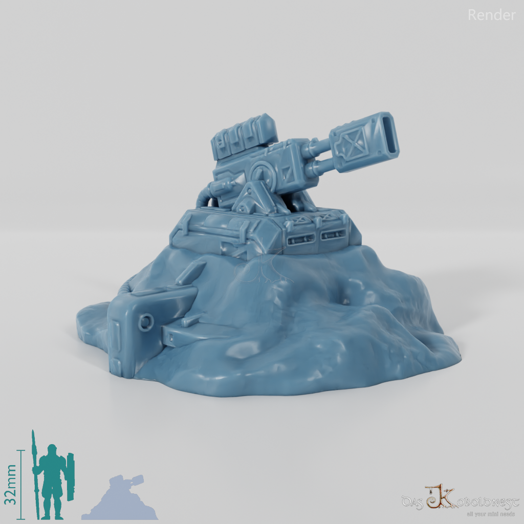 Planetary defense gun