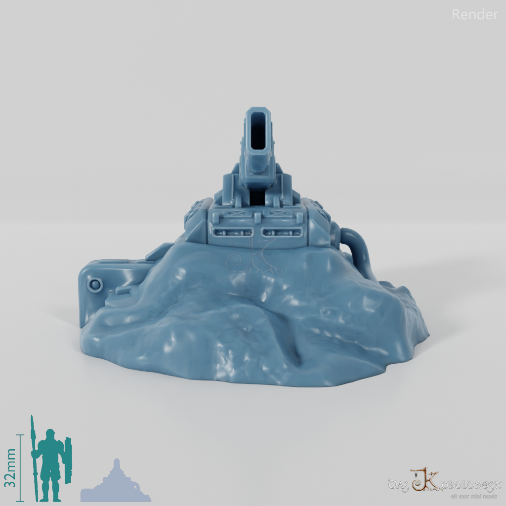 Planetary defense gun