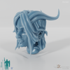 Woman's Head - Tiefling 1