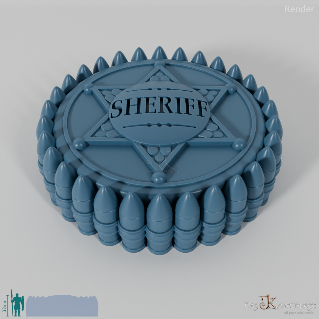Würfelbox - Sheriff