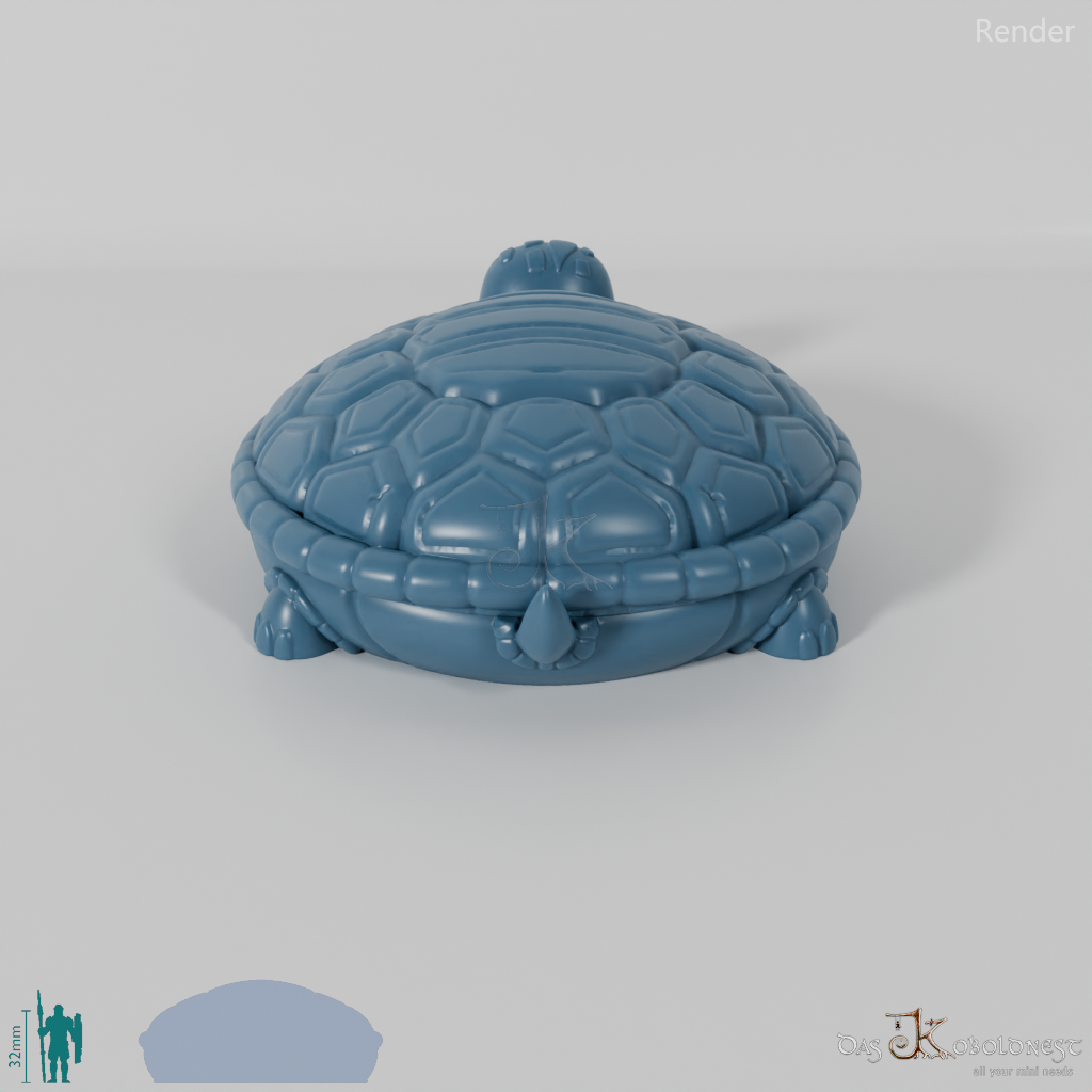 Würfelbox - Schildkröte