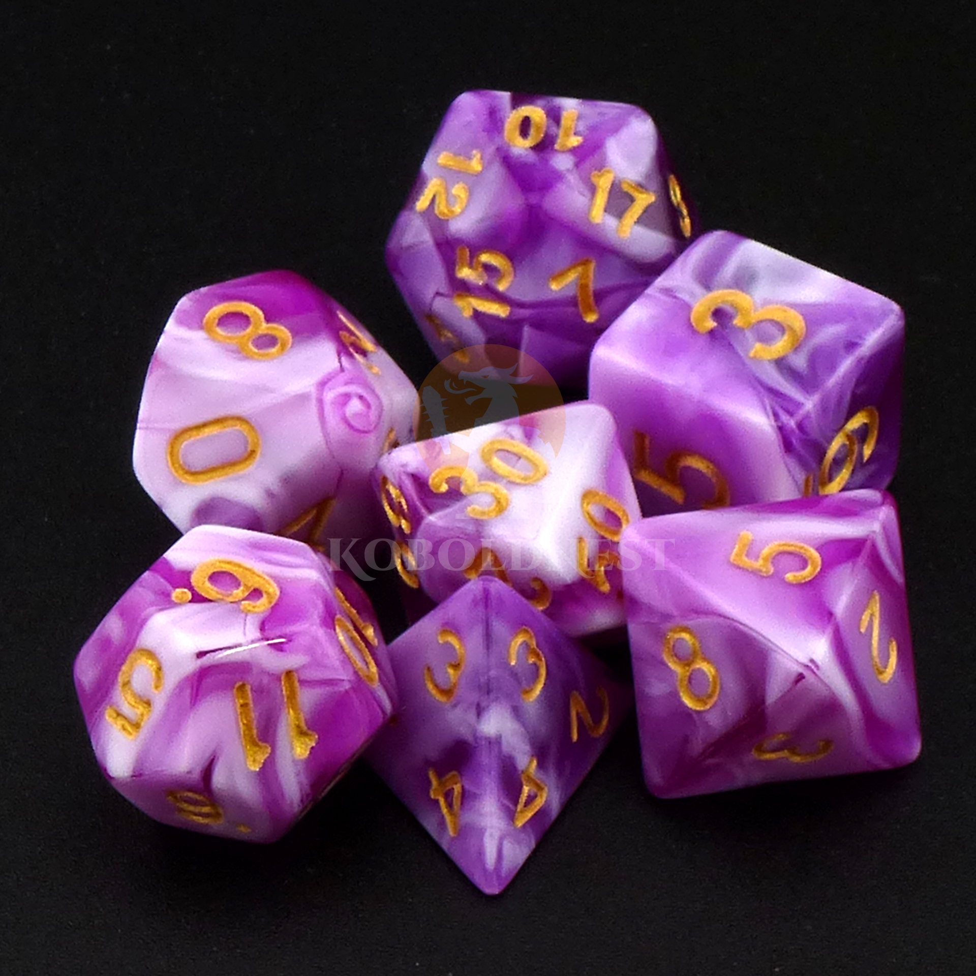 Dice_Polyhedral_Set_Standard_Purple-White_Heap.png