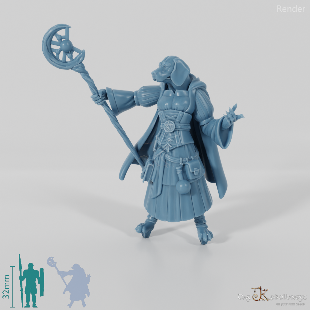 Dogfolk Mage - Beagle
