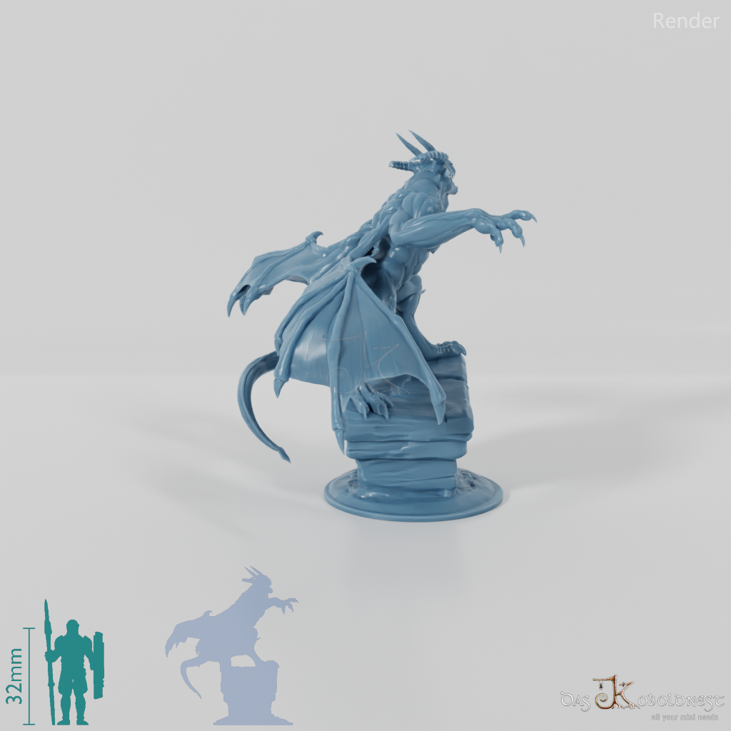 Horned Gargoyle 02
