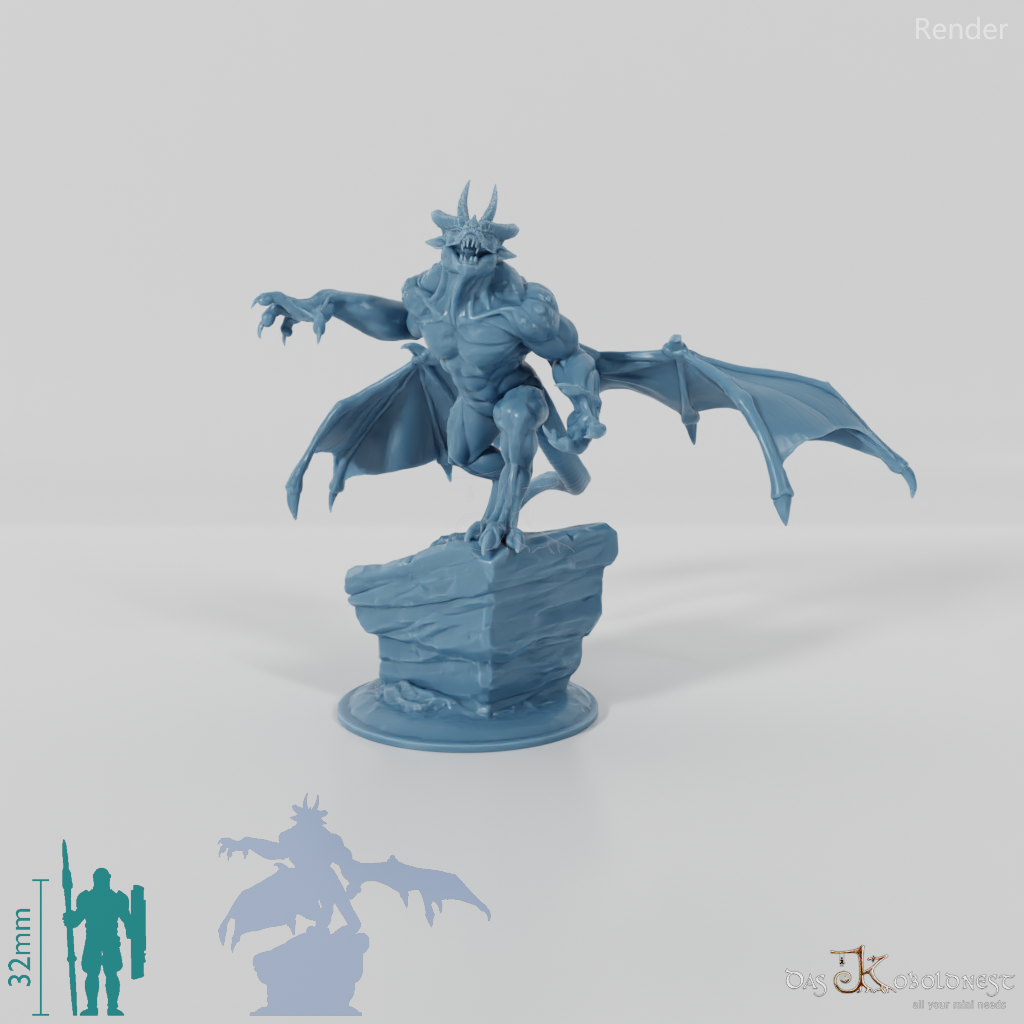 Horned Gargoyle 02