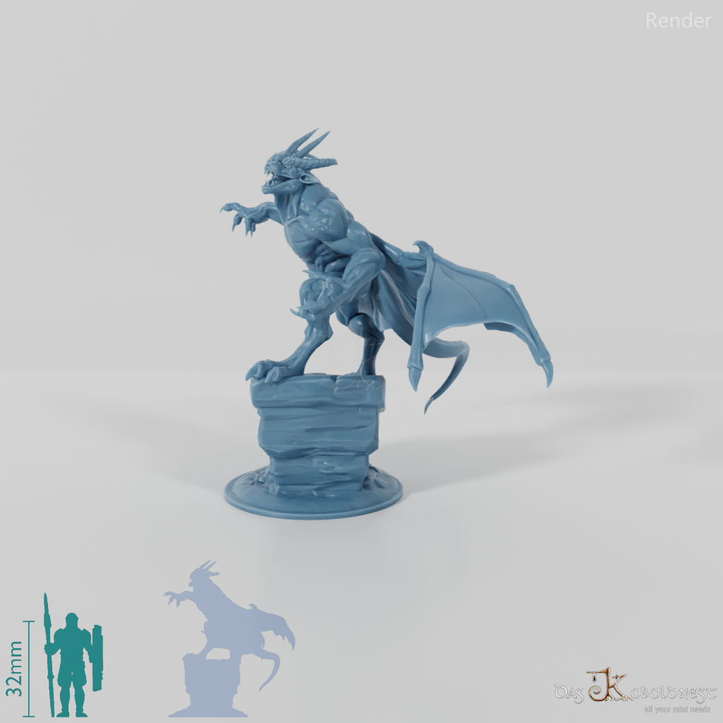 Horned Gargoyle 02