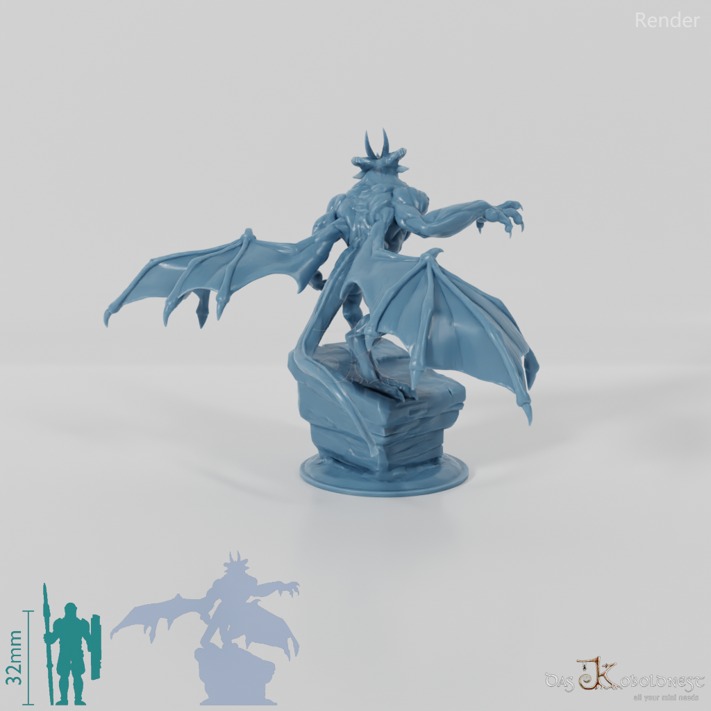 Horned Gargoyle 02