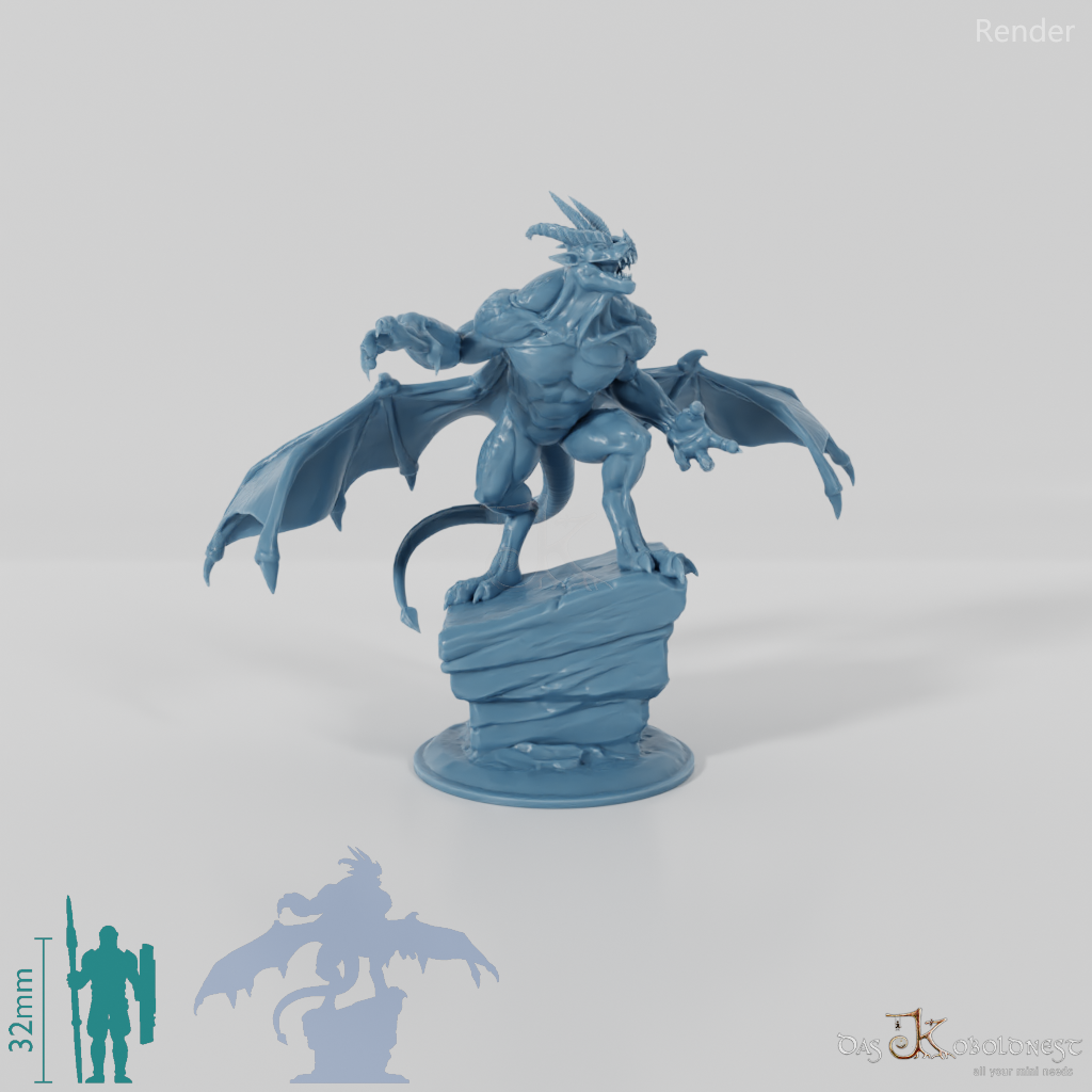 Horned Gargoyle 02