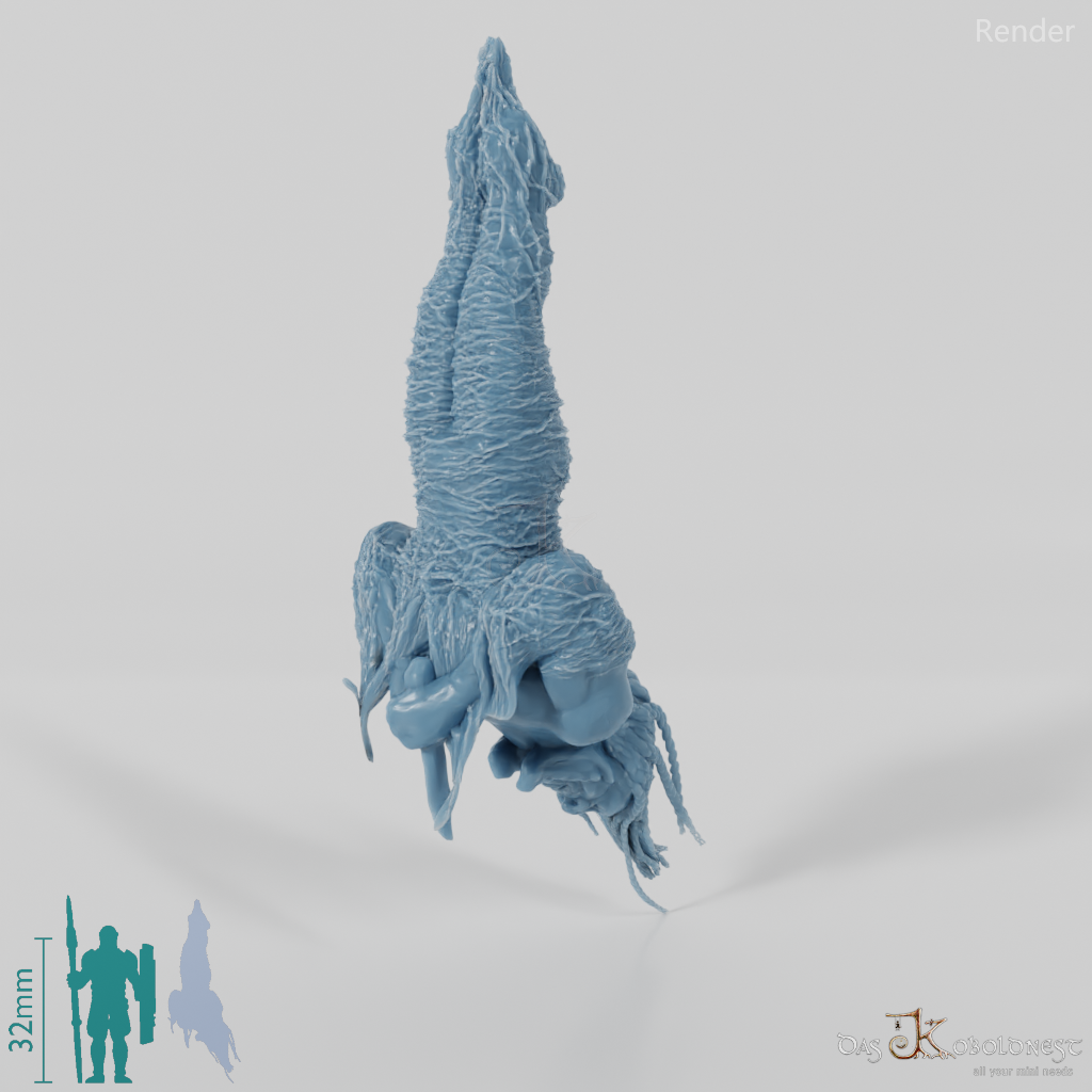 Coiled dwarf, hanging