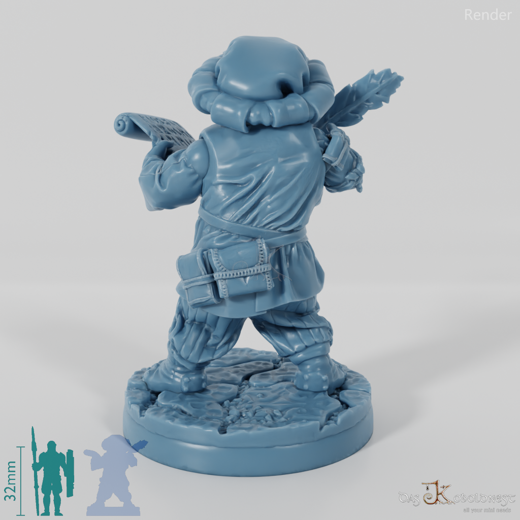 Dwarven Civilian 05 (Scribe)