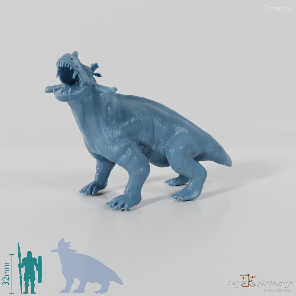 Estemmenosuchus mirabilis 04 - JJP