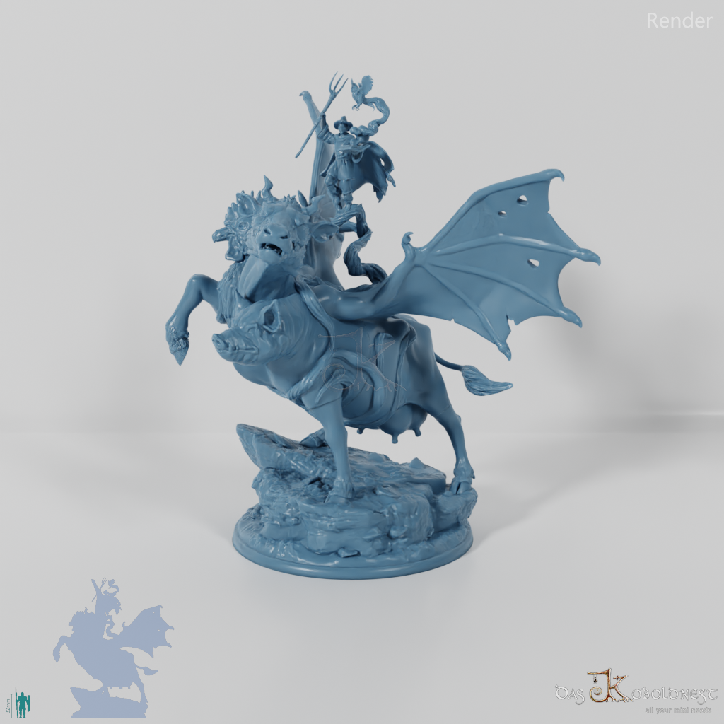 Pitch Blackfork on Farm Chimera