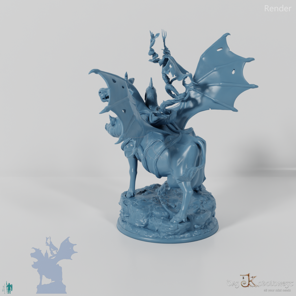 Pitch Blackfork on Farm Chimera