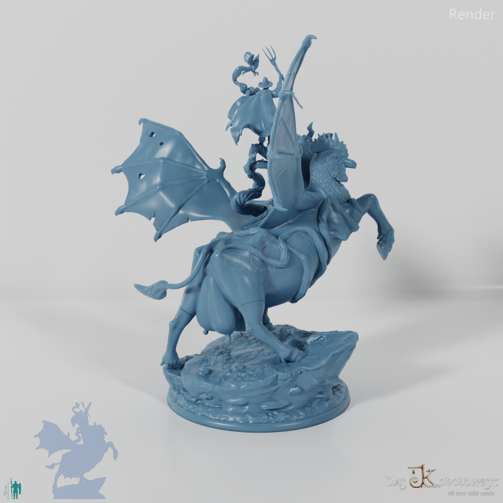 Pitch Blackfork on Farm Chimera