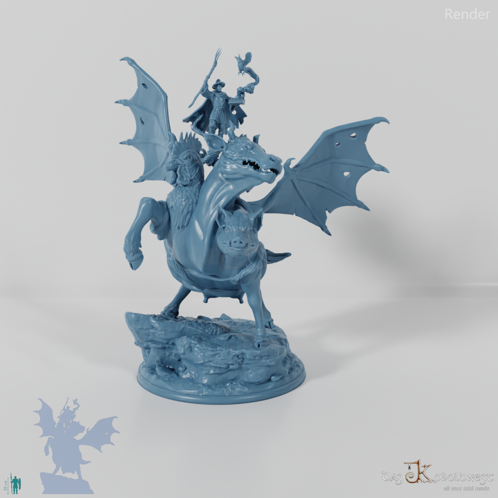 Pitch Blackfork on Farm Chimera