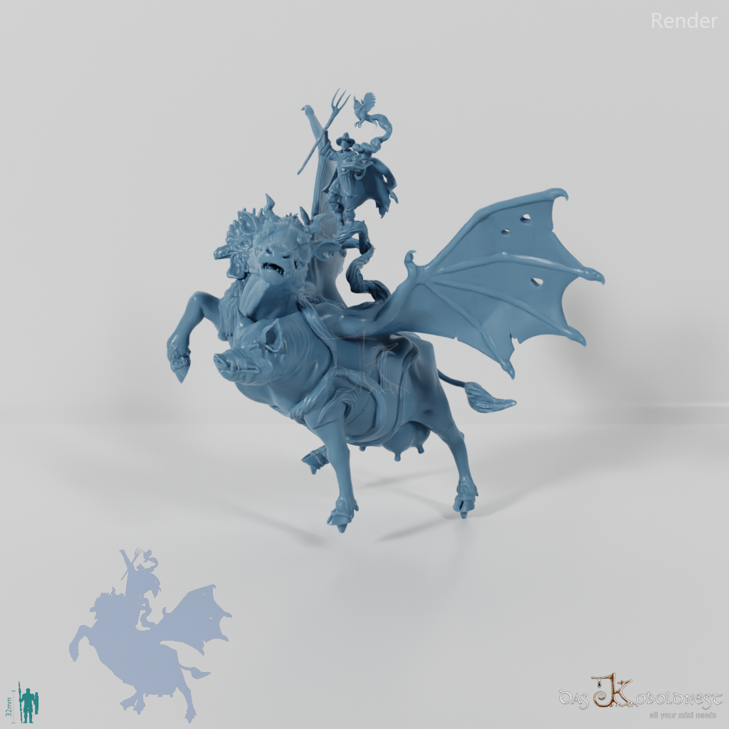 Pitch Blackfork on Farm Chimera