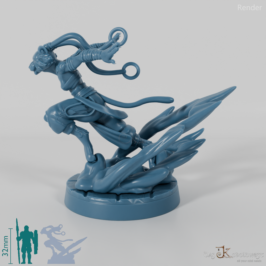 Cat Folk Monk 01 (Female)