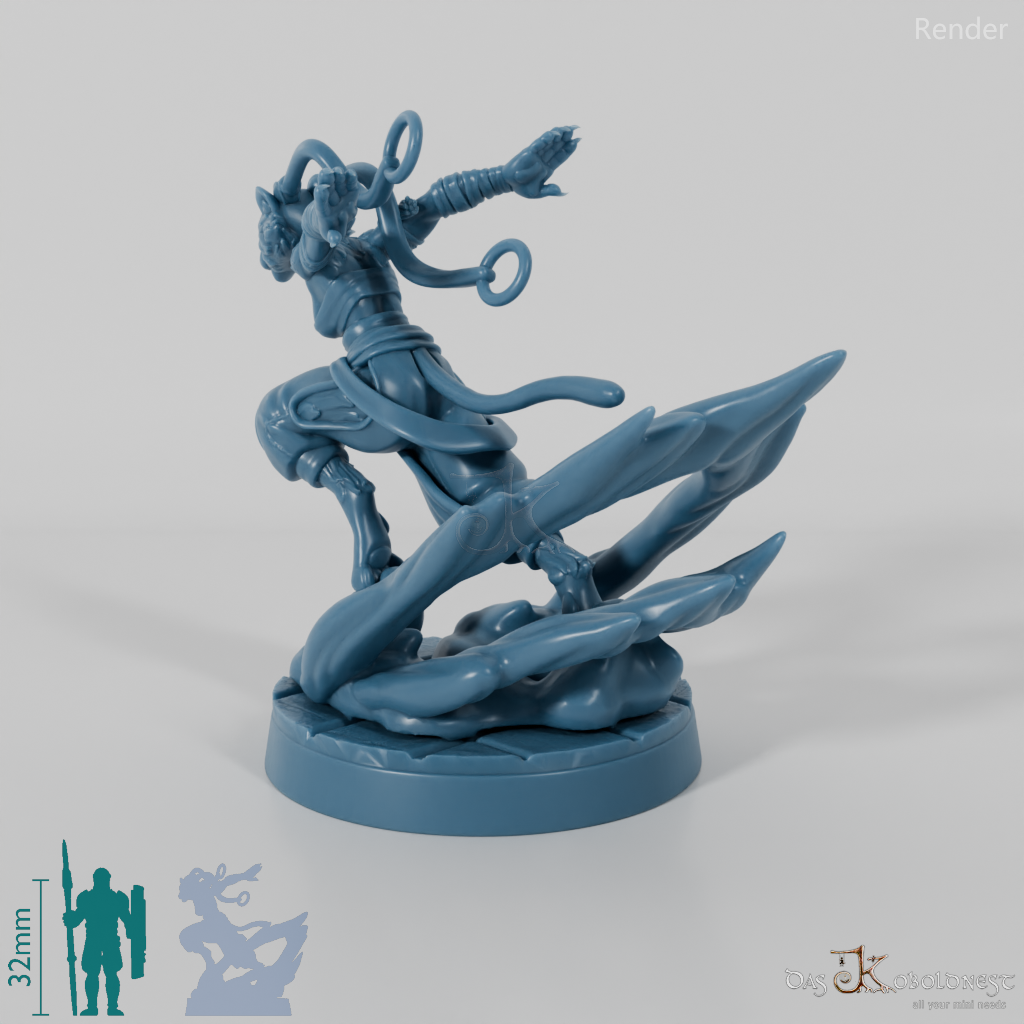 Cat Folk Monk 01 (Female)