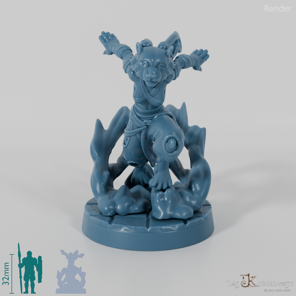 Cat Folk Monk 01 (Female)