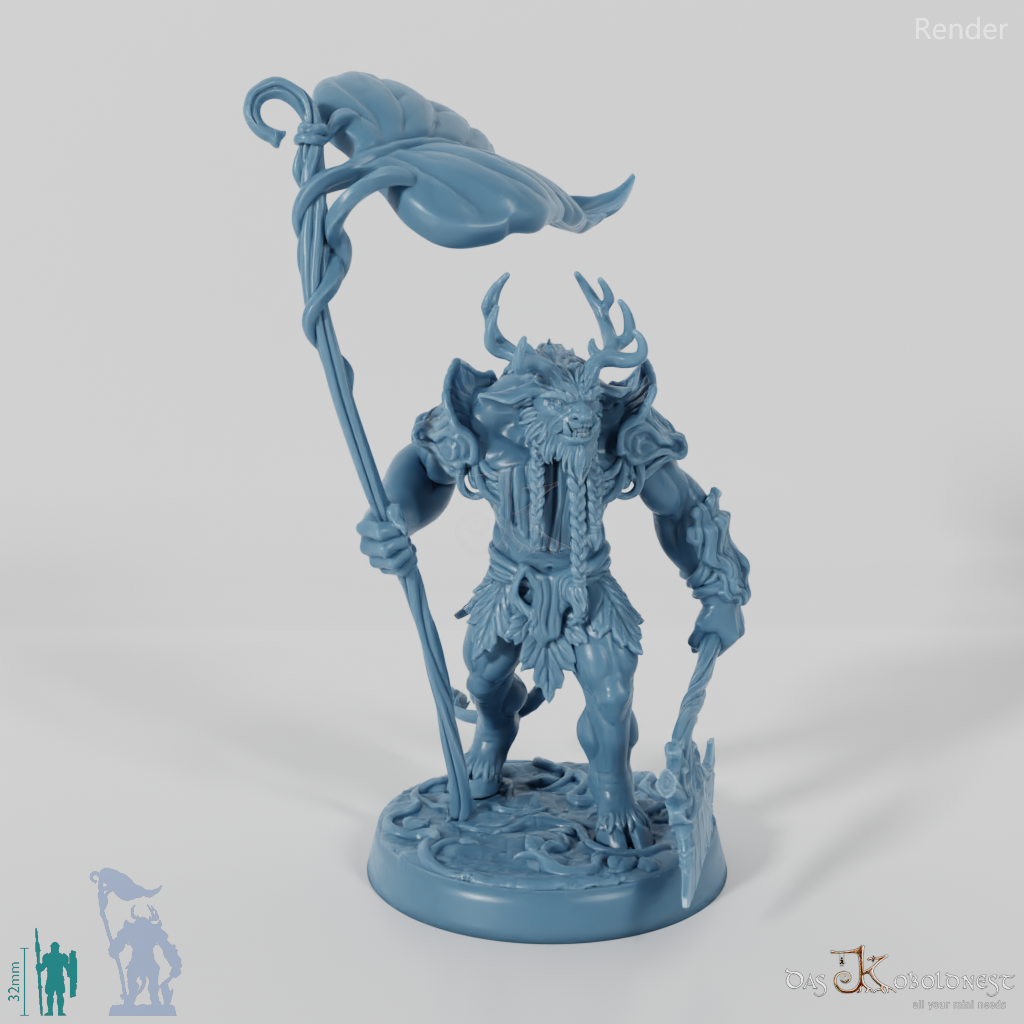 Waldvolk-Bannerträger 01