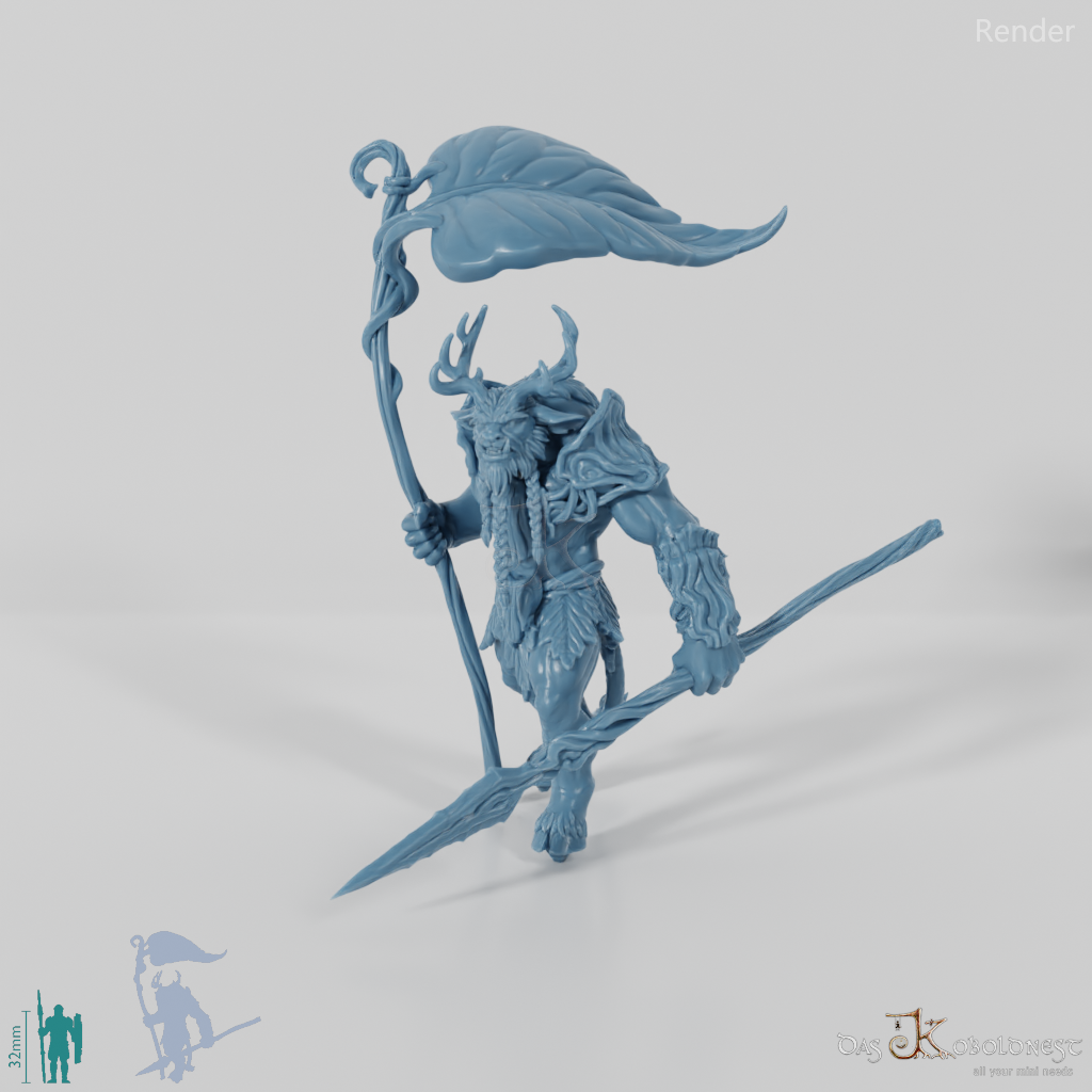 Waldvolk-Bannerträger 02