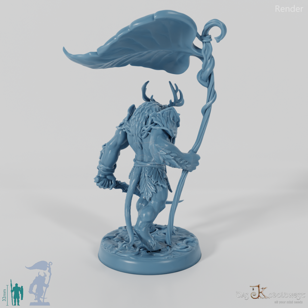 Waldvolk-Bannerträger 03