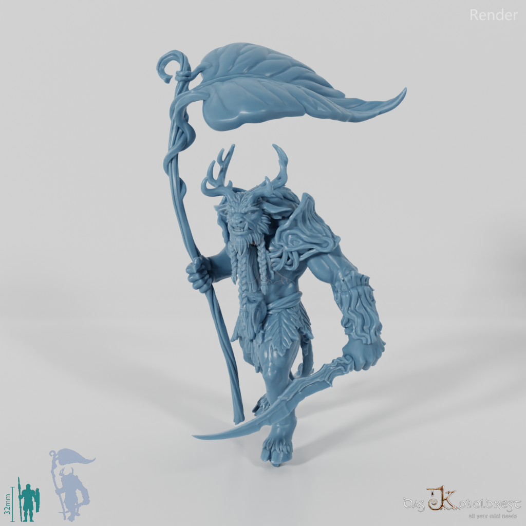 Waldvolk-Bannerträger 03