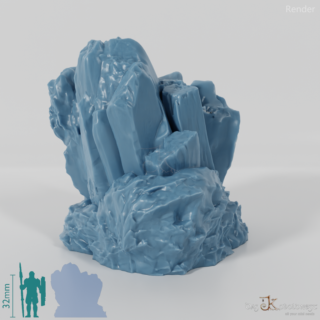 Volcanic rock formation A