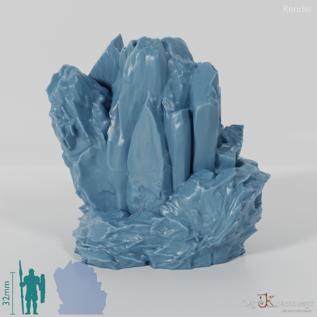 Volcanic rock formation A